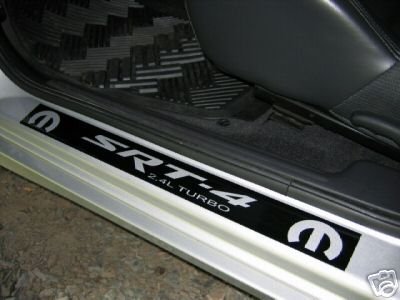 Dodge neon SRT-4 door sill decals