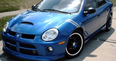 SRT-4 neon sxt fender stripe racing decals decal boost turbo