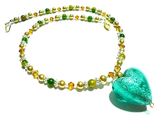 Alix Lampwork Necklace