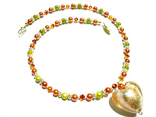 Aynsley Lampwork Necklace