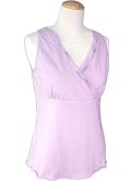 Romantic nursing tank - dusty pink (68)