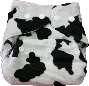 One Size Minky Pocket Diaper (free 2 inserts)