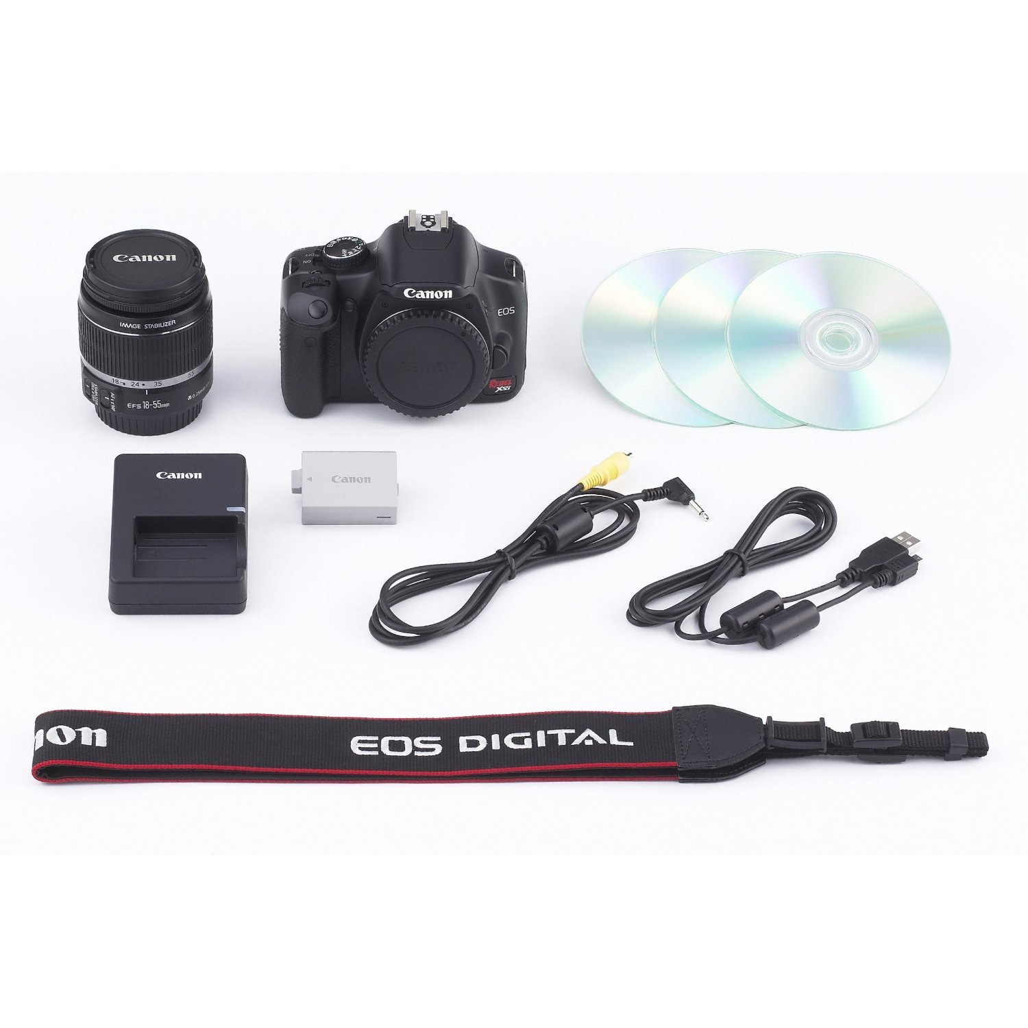 Canon Digital SLR Rebel XSi (Body) + 18-55 EF-S IS Lens