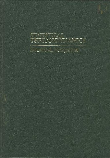 Statistical Thermodynamics