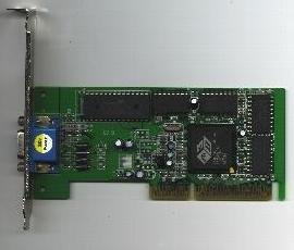 8M ATI Rage Pro Turbo AGP 2X video card