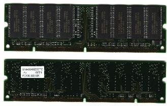 64MB SDRAM 168 PINs PC100-322-620