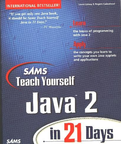 Sams Teach Yourself Java 2 in 21 Days