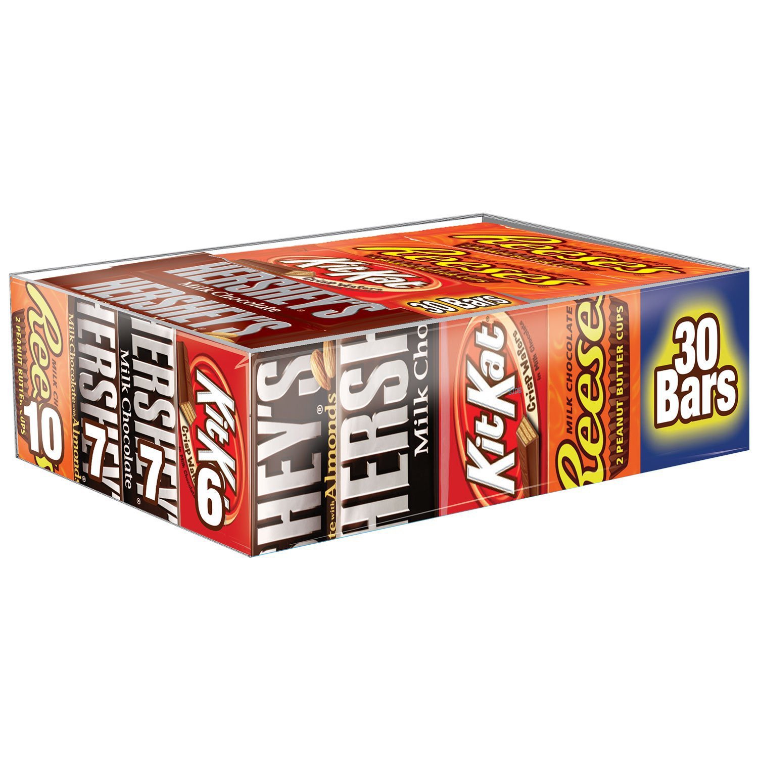 Hershey's Chocolate Full Size Variety Pack, 30-Count Pack