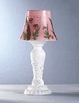 Dried Flowers Candle Lamp