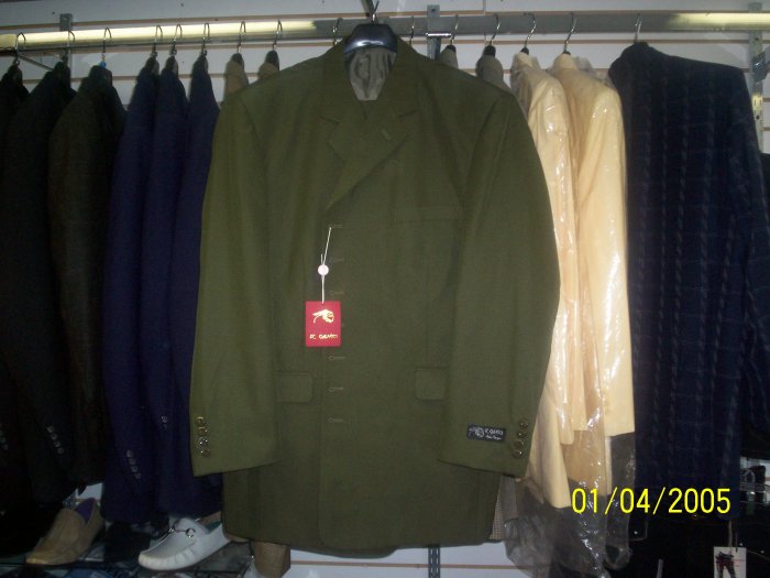 Olive Green Il Canto Suit 2 peice