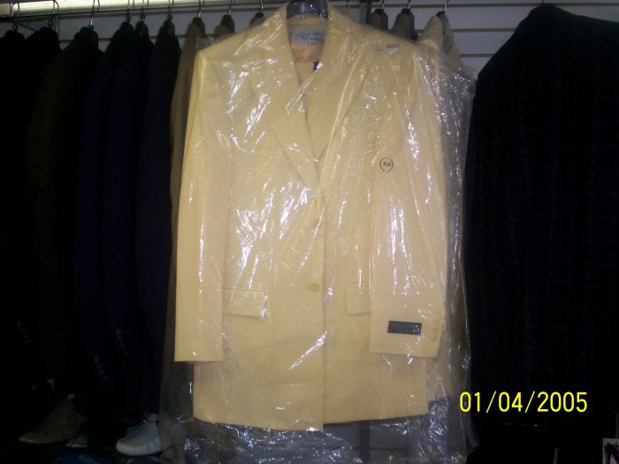 Canary Yellow Il Canto 3 peice Suit