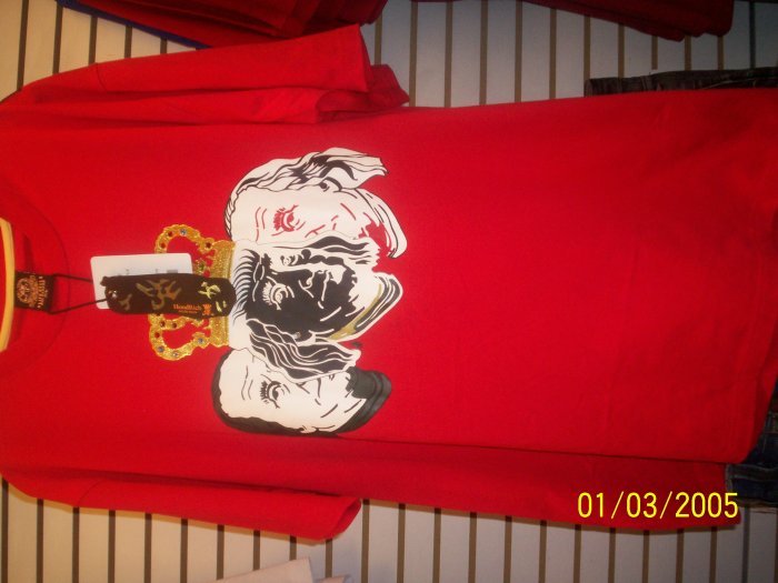 Hood Rich Tee Red Benjamin