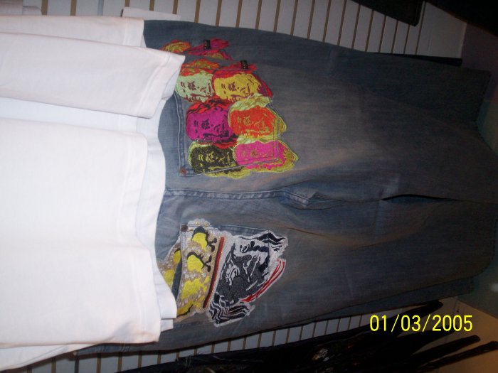 Hood Rich Jeans Benjamin Grey