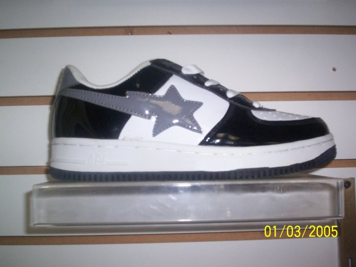 Bapes Black& Grey