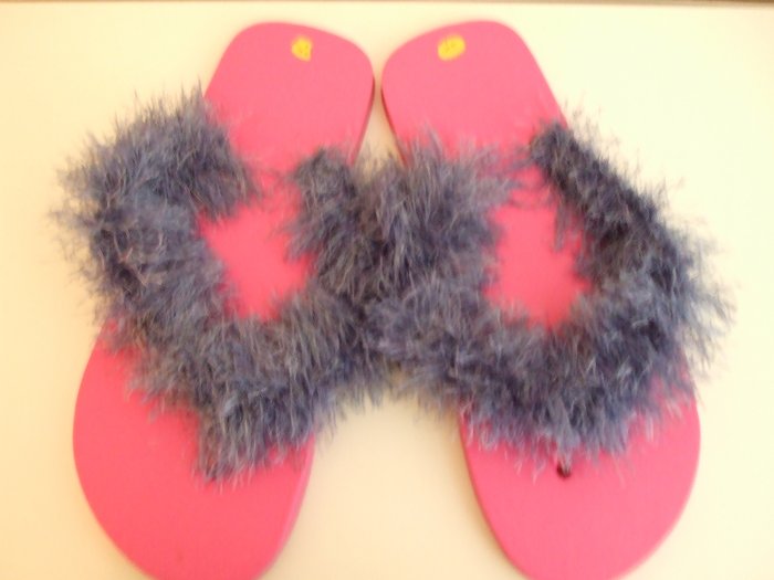 Hot Pink Flip Flops