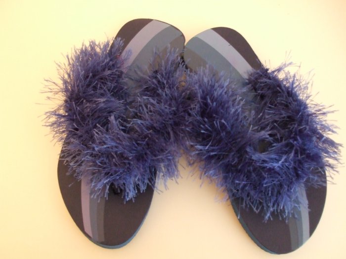 Kids Blue Flip Flops