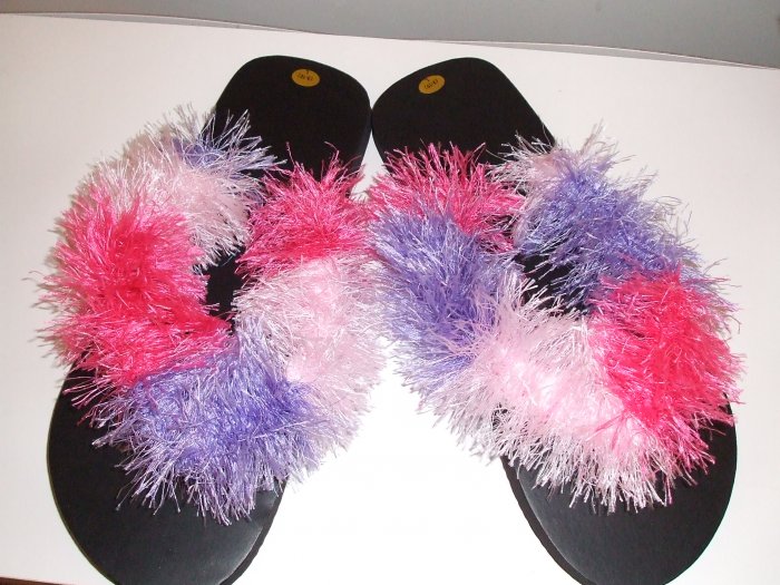 Black Flip Flops