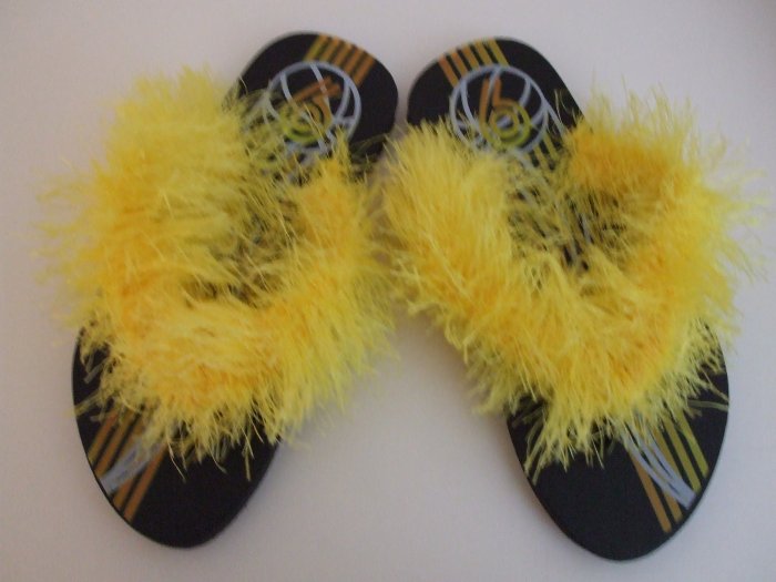 Kids Black Flip Flops