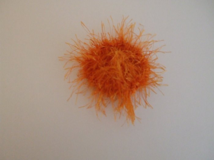 Orange Scrunchie