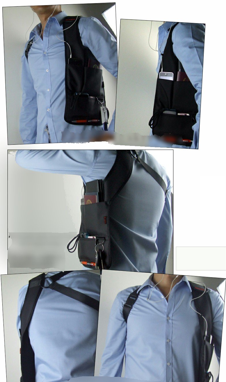 AntiTheft Hidden Underarm Spy Shoulder Bag Holster