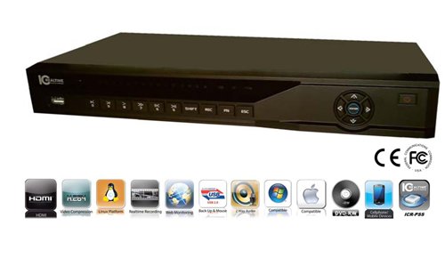 IC REALTIME DVR-EDGE4 4CH CCTV 500 GB DVR NEW