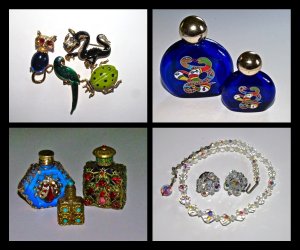 Carnegie, Crown Trifari Vintage Costume Jewelry and Destash Estate Collection