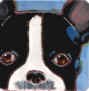 Boston Terrier Portrait Tile