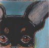 Chihuahua Black& Tan Portrait Tile
