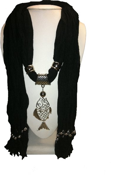 Marc Gold Scarf Necklace