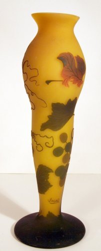 50: Art Glass Cameo Vase