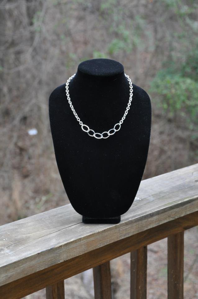 Chunky Silver Chain Necklace