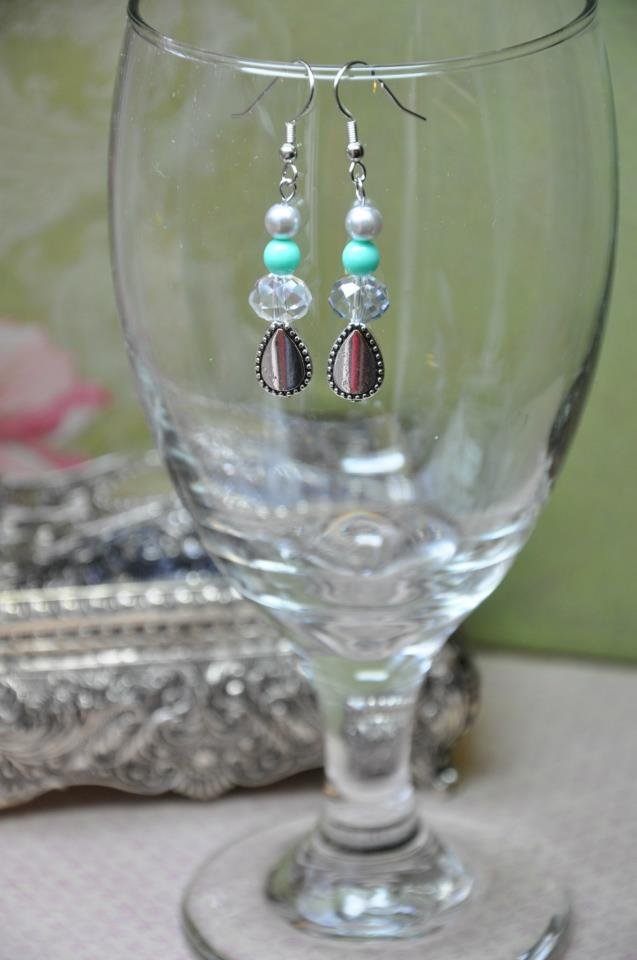 Regal Turquoise Drop Earrings