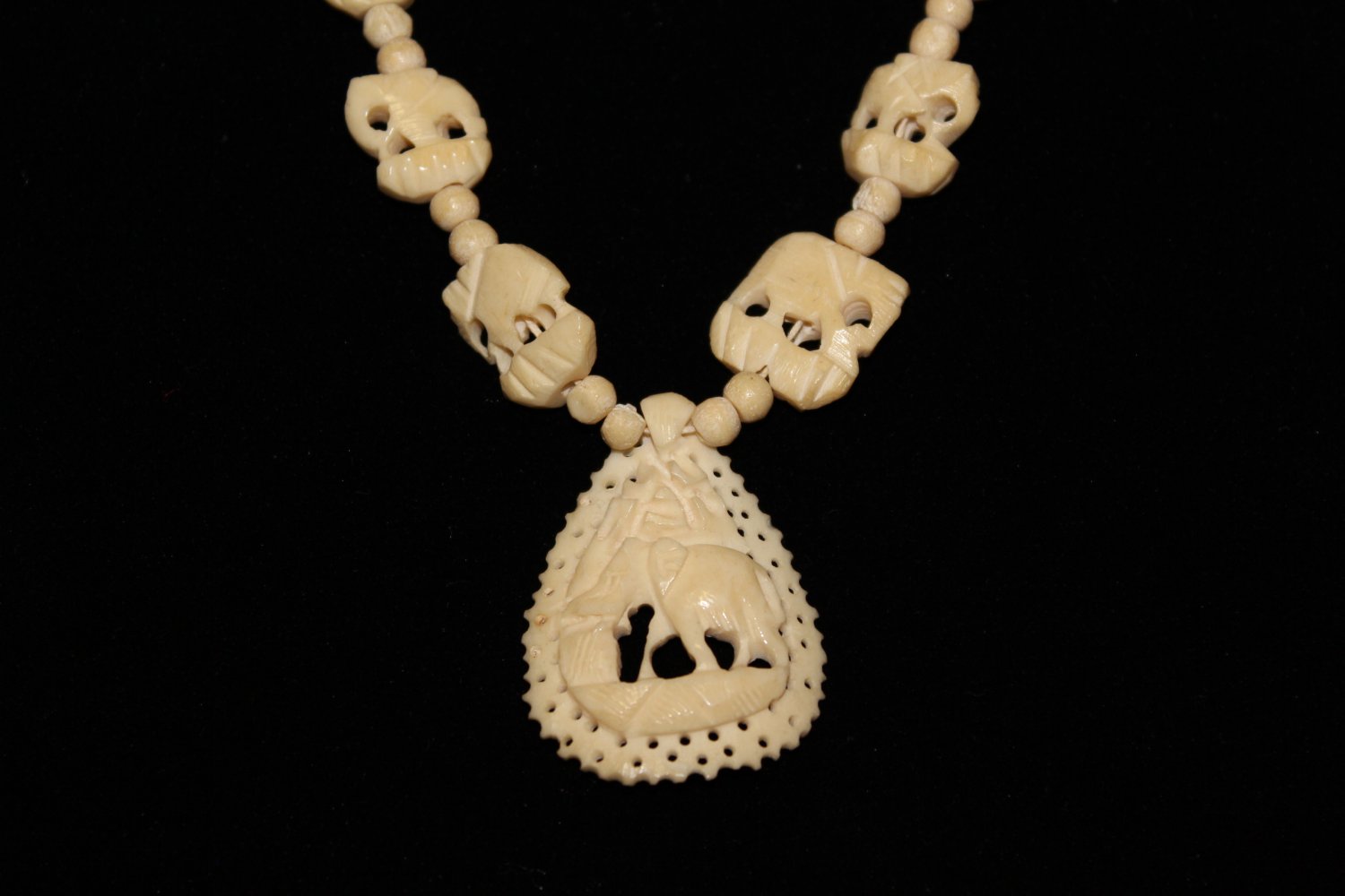 Vintage Ivory Necklaces 14