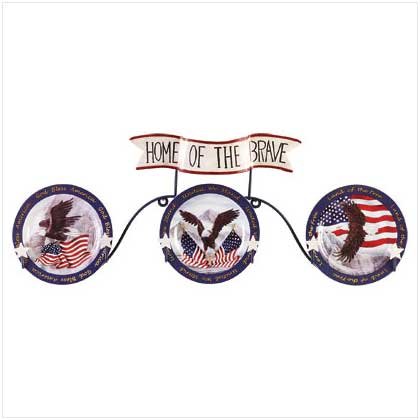 Bald Eagle Plate Set