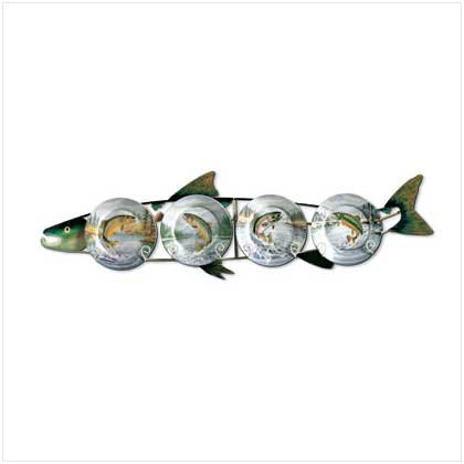 Magnificent Trout Plate Wall Display