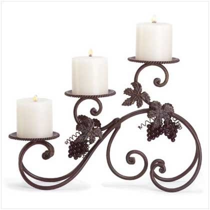 Grapevine Tabletop Candleholder