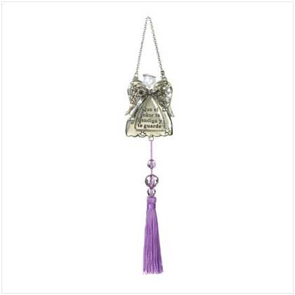 Spanish Blessing Angel Ornamnt