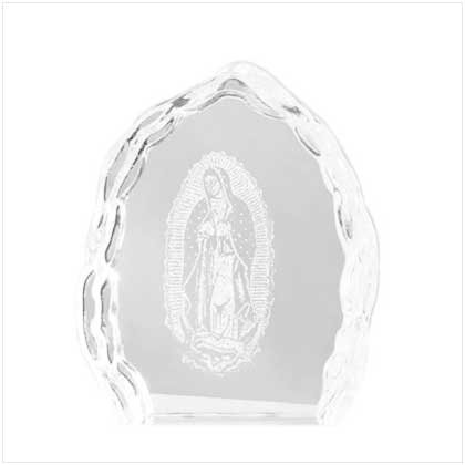 Lady Of Guadalupe Laser Cube