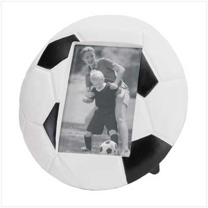 Soccer Ball Resin Photo Frame