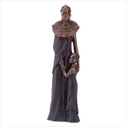Masai Woman And Child