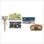 Season Signs with Stake Set - 6 Pc