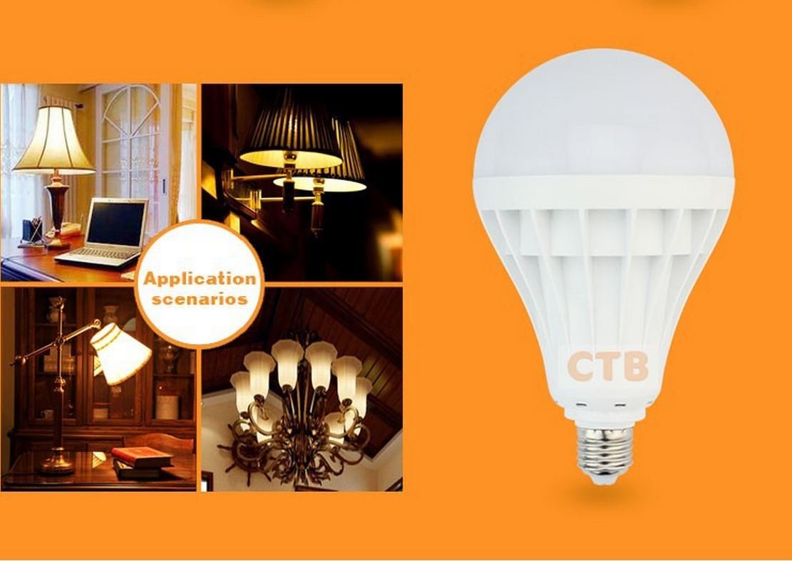 4PCS E27 5W ENERGY SAVING LED BULB 110-220 VOLT Unit price $2.18