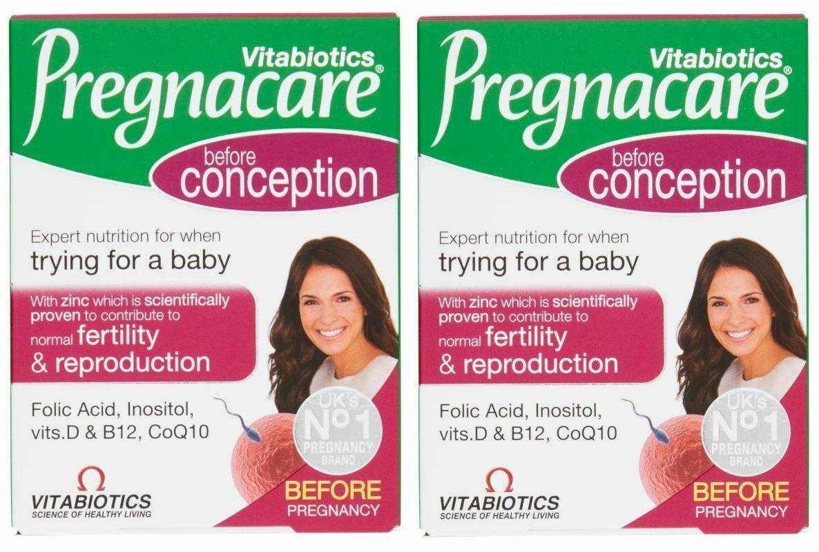 Vitabiotics Pregnacare Before Conception 30 Tablets Fertility