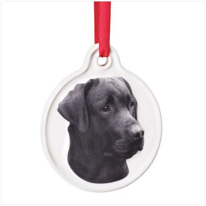 Discount Christmas Shopping: Best Friend Black Labrador Ornament