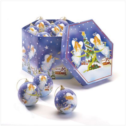 Discount Christmas Shopping: Christmas Angel Ball Ornaments