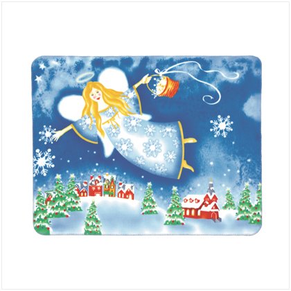 Discount Christmas Shopping: Christmas Angel Fleece Blanket