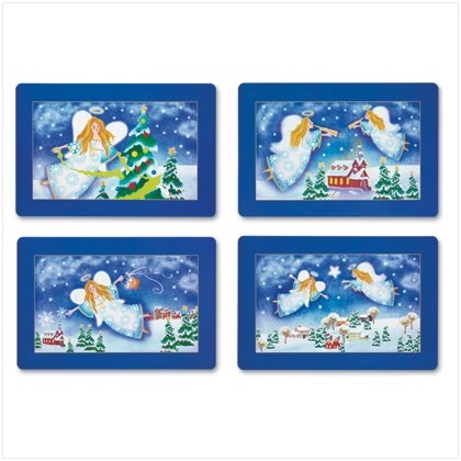 Discount Christmas Shopping: Christmas Angel Placemats