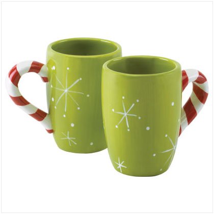 Discount Christmas Shopping: Christmas Caroling Kits Mugs Set of 2