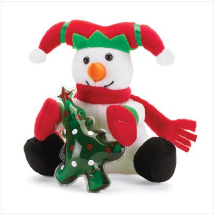 Discount Christmas Shopping: Christmas Plush Snowman with Gel