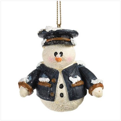 Discount Christmas Shopping: Snowberry Cuties Policeman Ornament